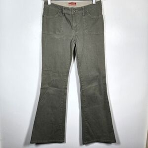 Vintage Y2K Union Bay Corduroy Stretch Low Rise Flare Leg Pants Juniors Size 11